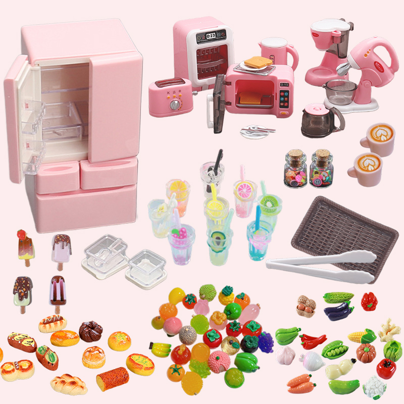 Kitchen Gadgets For Kids - Kids Kitchen Toy Accessories Refrigerator Pretend
