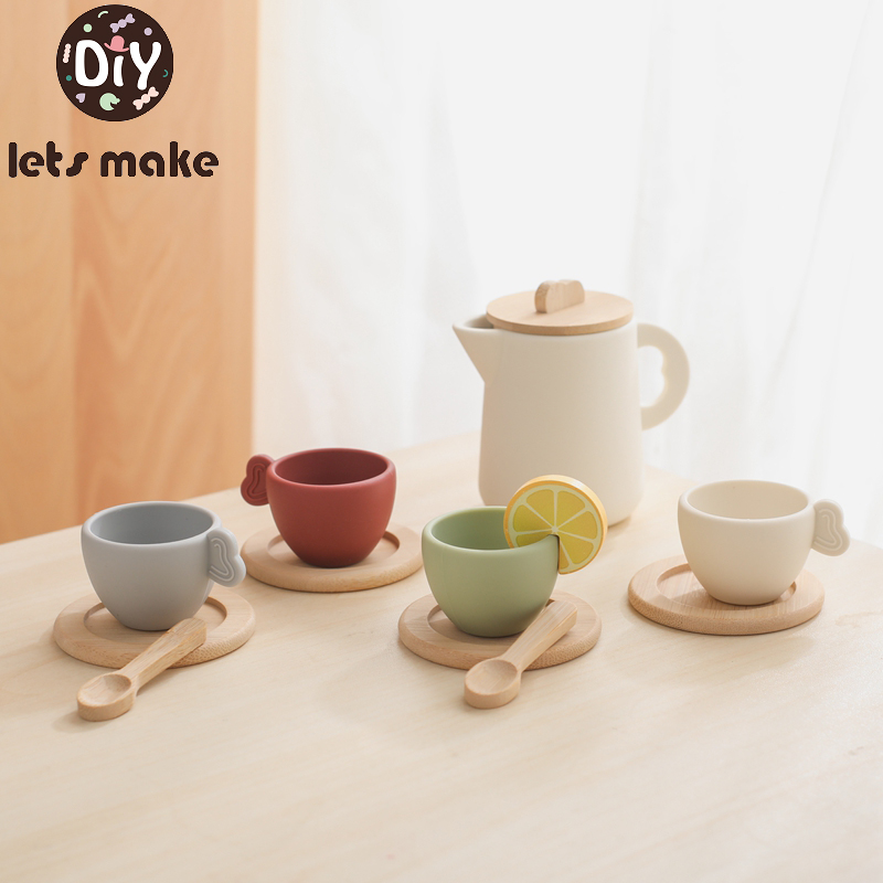 Kitchen Gadgets For Kids - 1Set Children Montessori Toy Teapot and