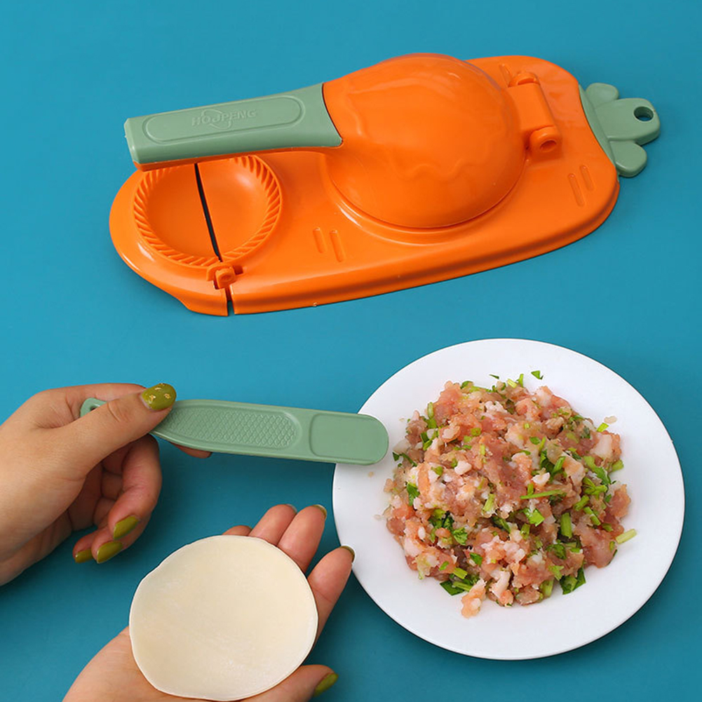 2-in-1 Dough Pressing Tool Lab - Kitchen Gadgets Dumpling Maker のレビューと価格