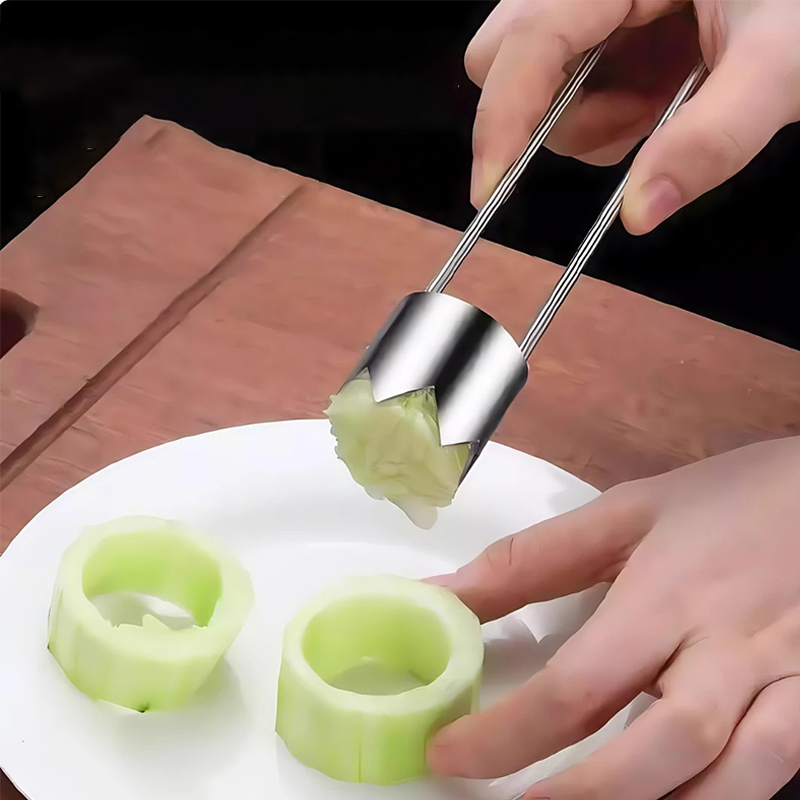 Stainless Steel Fruit Core Rem - Kitchen Gadgets & Toys のレビューと価格
