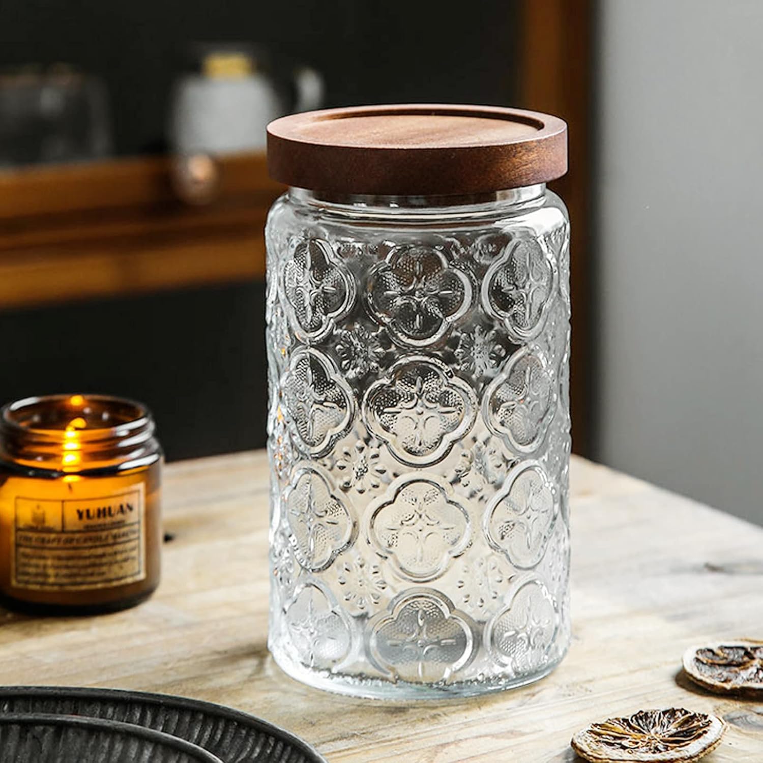 35oz/1000ml Glass Storage Jars - Food Storage Containers のレビューと価格