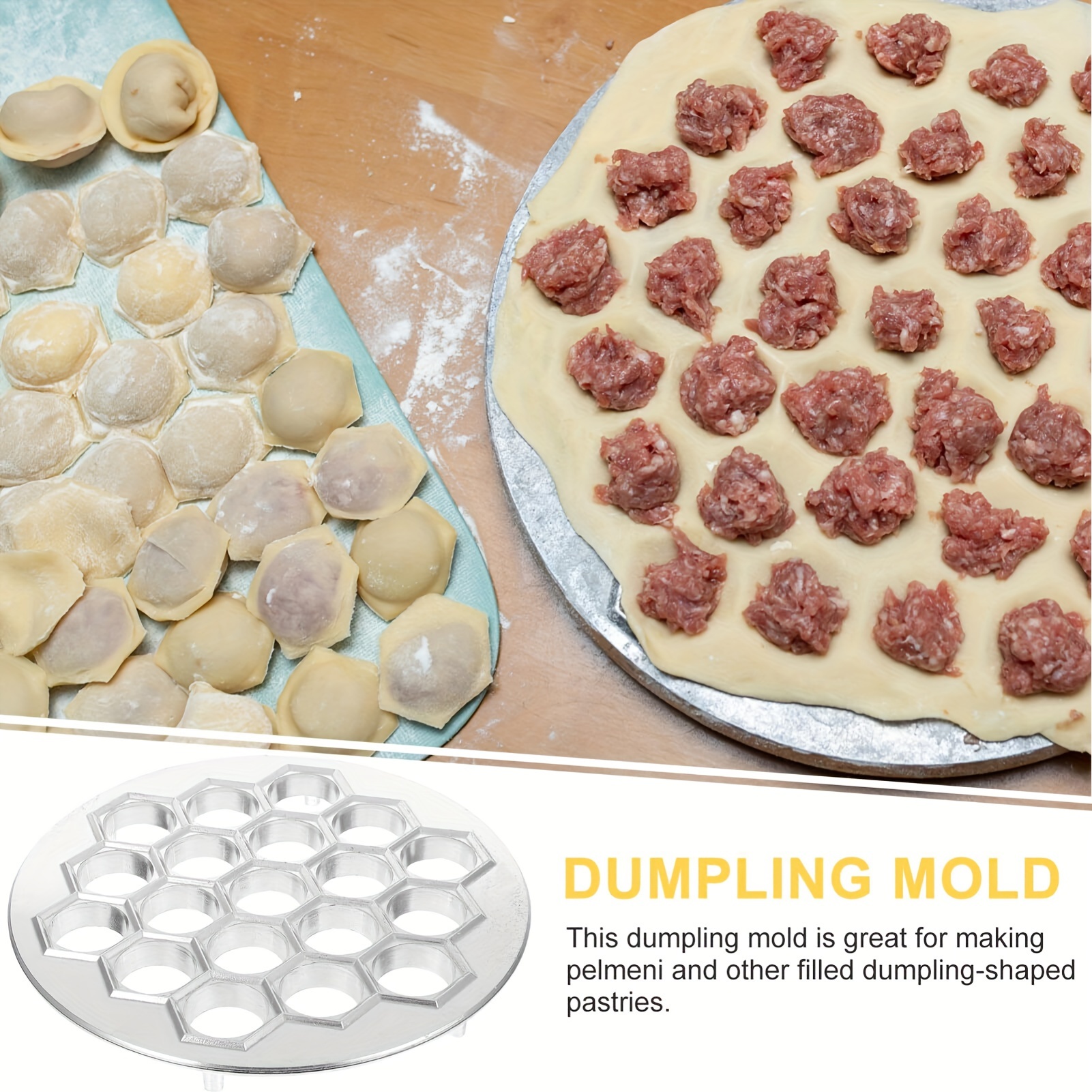 Aluminum Dumpling Maker Tool | - Kitchen Gadgets Dumpling Maker のレビューと価格