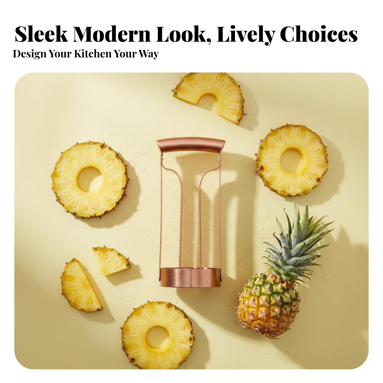 Stainless Steel Pineapple Cutt - Kitchen Gadgets & Toys のレビューと価格