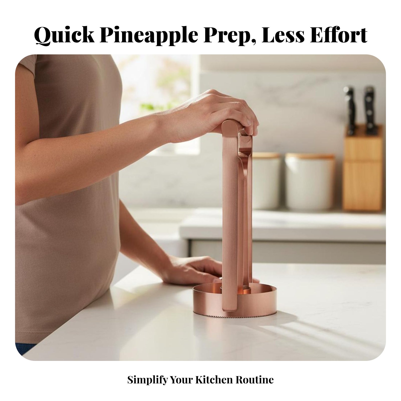 Stainless Steel Pineapple Cutt - Kitchen Gadgets & Toys のレビューと価格