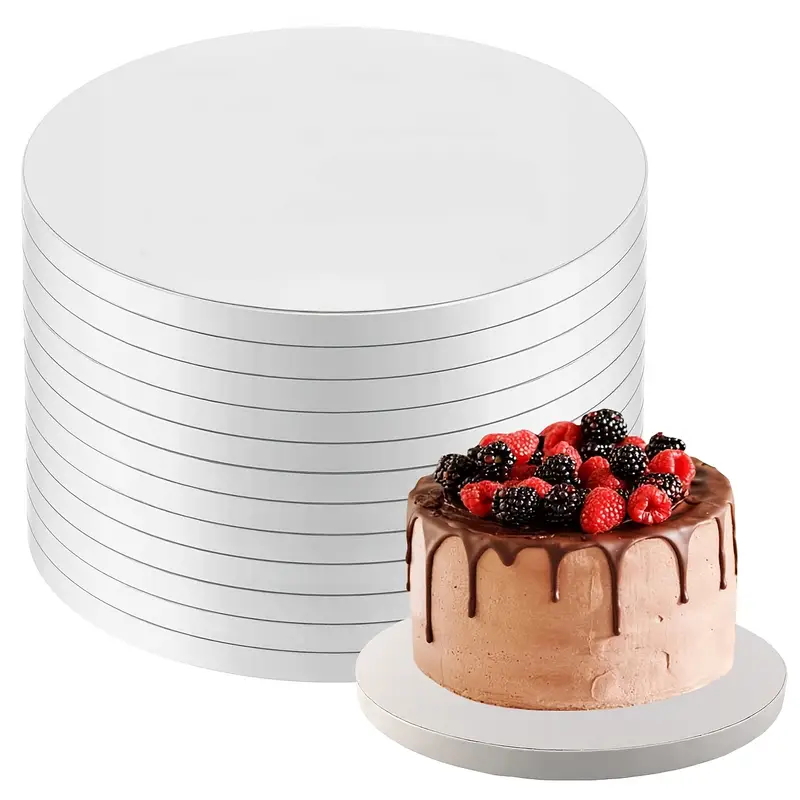 3Pcs Thick Cake Board Multi La - Cake Decorating Turntable のレビューと価格