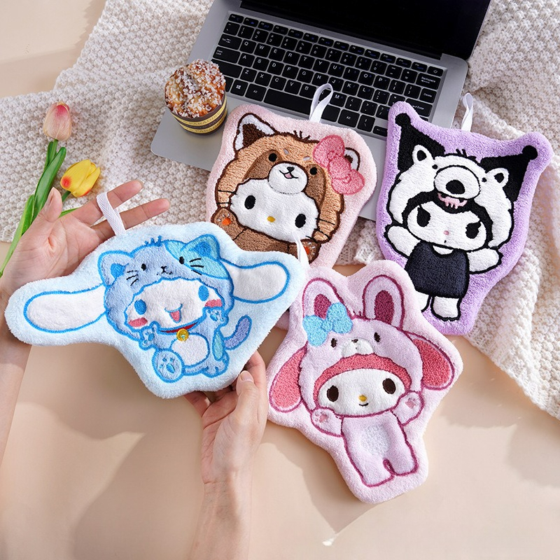 1/4 Pcs Soft Thick Sanrio Kuro - Kitchen Gadgets Best のレビューと価格