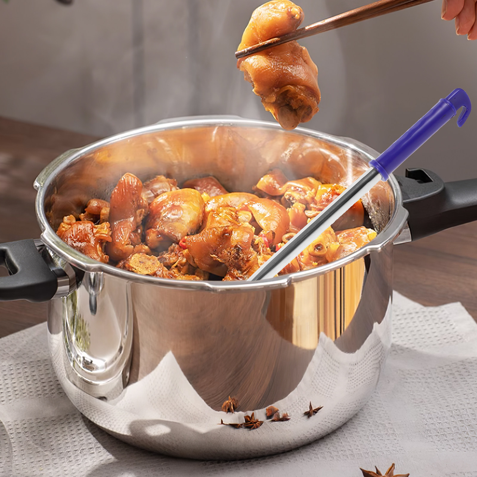 Long Handle Stainless Steel Wa - Kitchen Gadgets Essential のレビューと価格