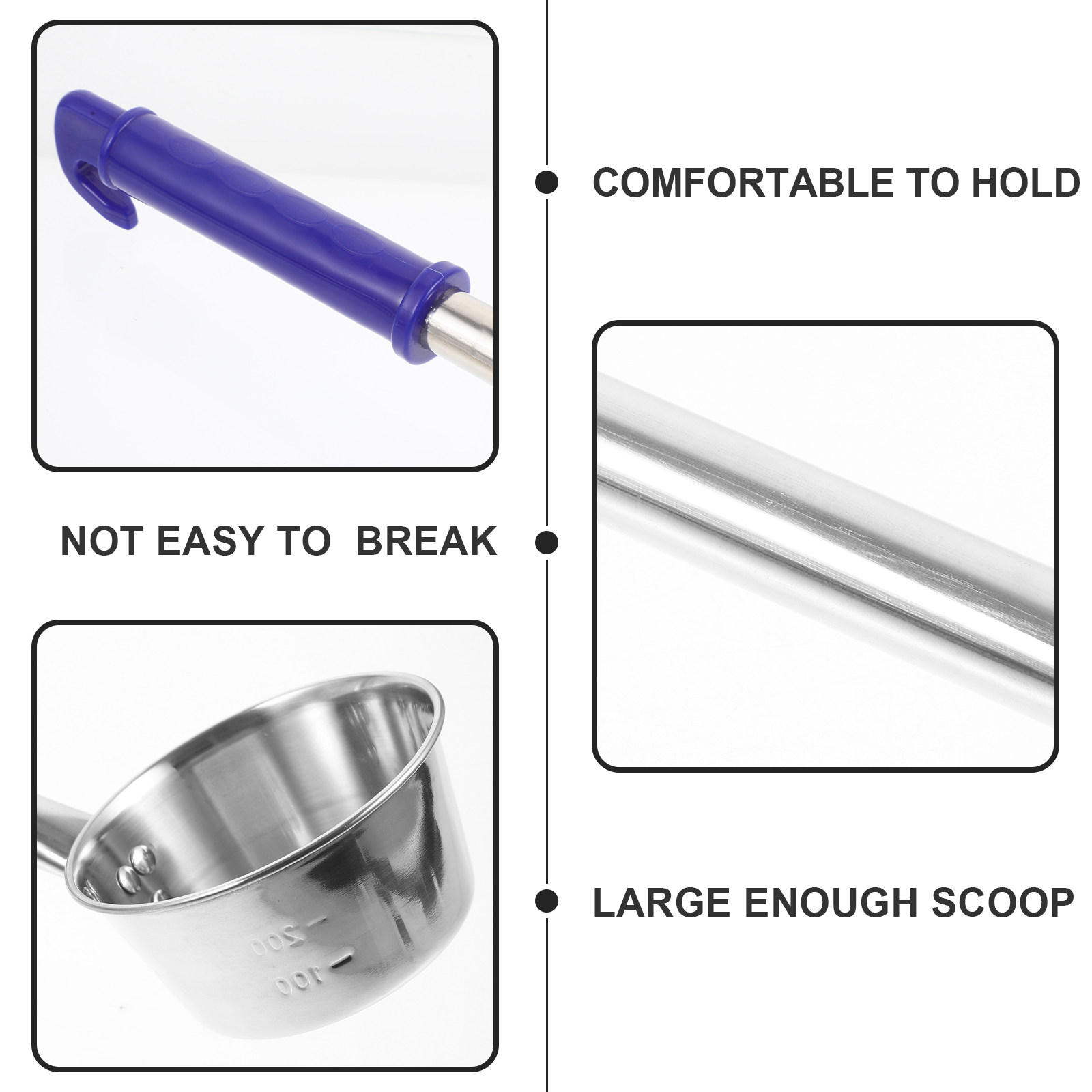 Long Handle Stainless Steel Wa - Kitchen Gadgets Essential のレビューと価格