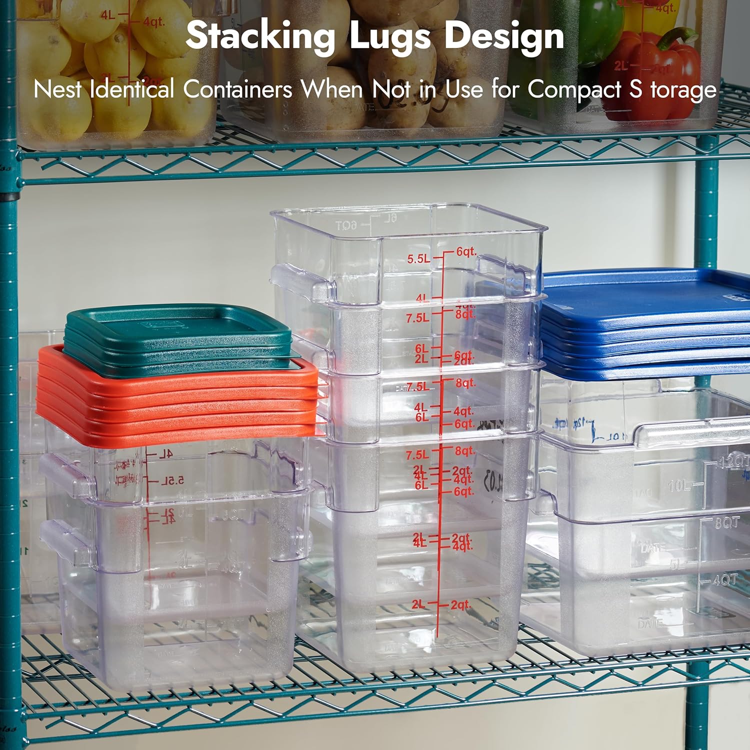 4 Pack Food Storage Container  - Food Storage Containers のレビューと価格