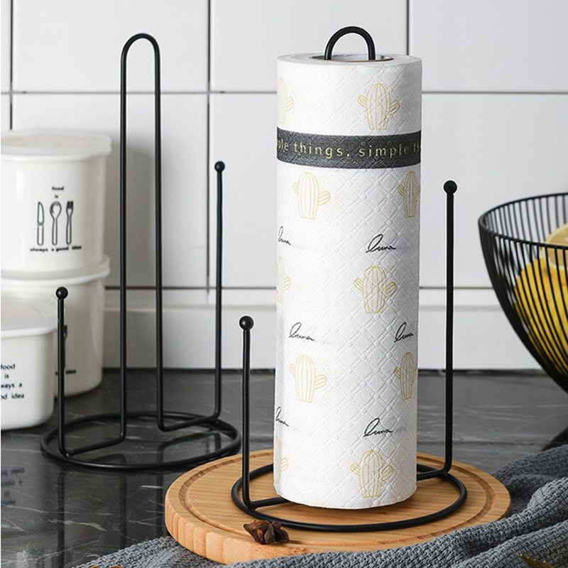 1PC Iron Vertical Paper Towel  - Kitchen Gadgets Holder のレビューと価格