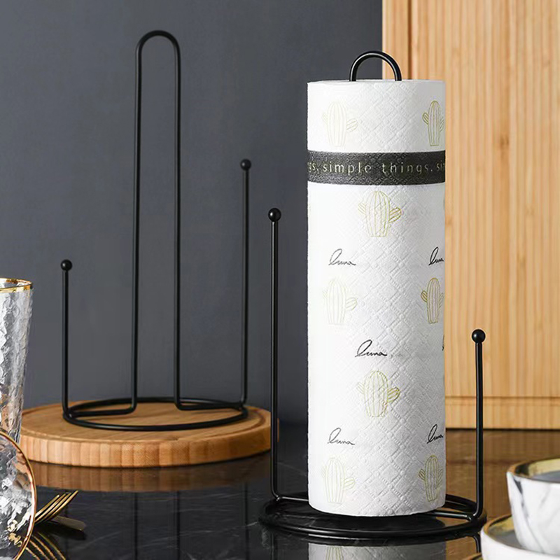 1PC Iron Vertical Paper Towel  - Kitchen Gadgets Holder のレビューと価格