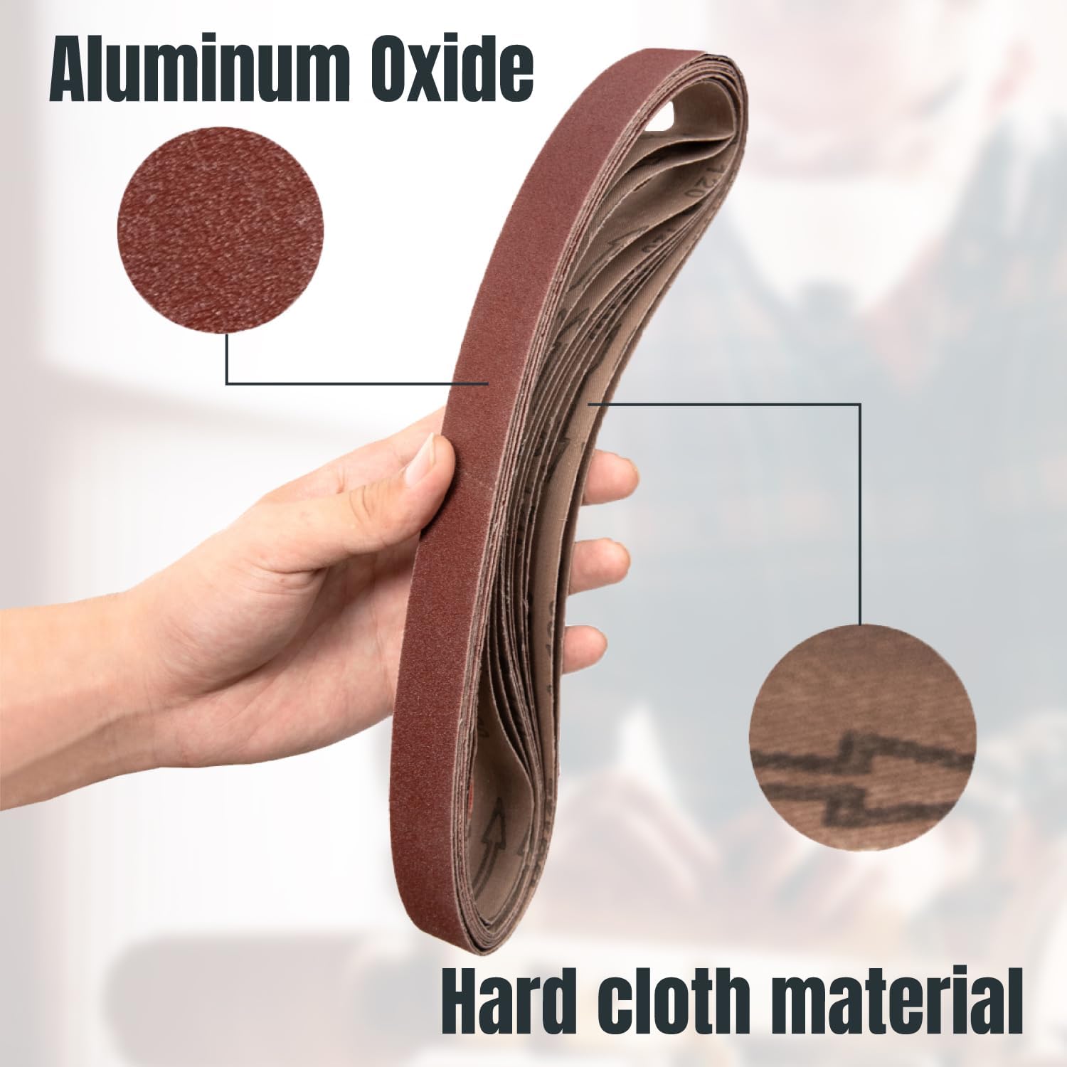 1x30 Sanding Belts 10 Pack, 80 - Knife Sharpener のレビューと価格