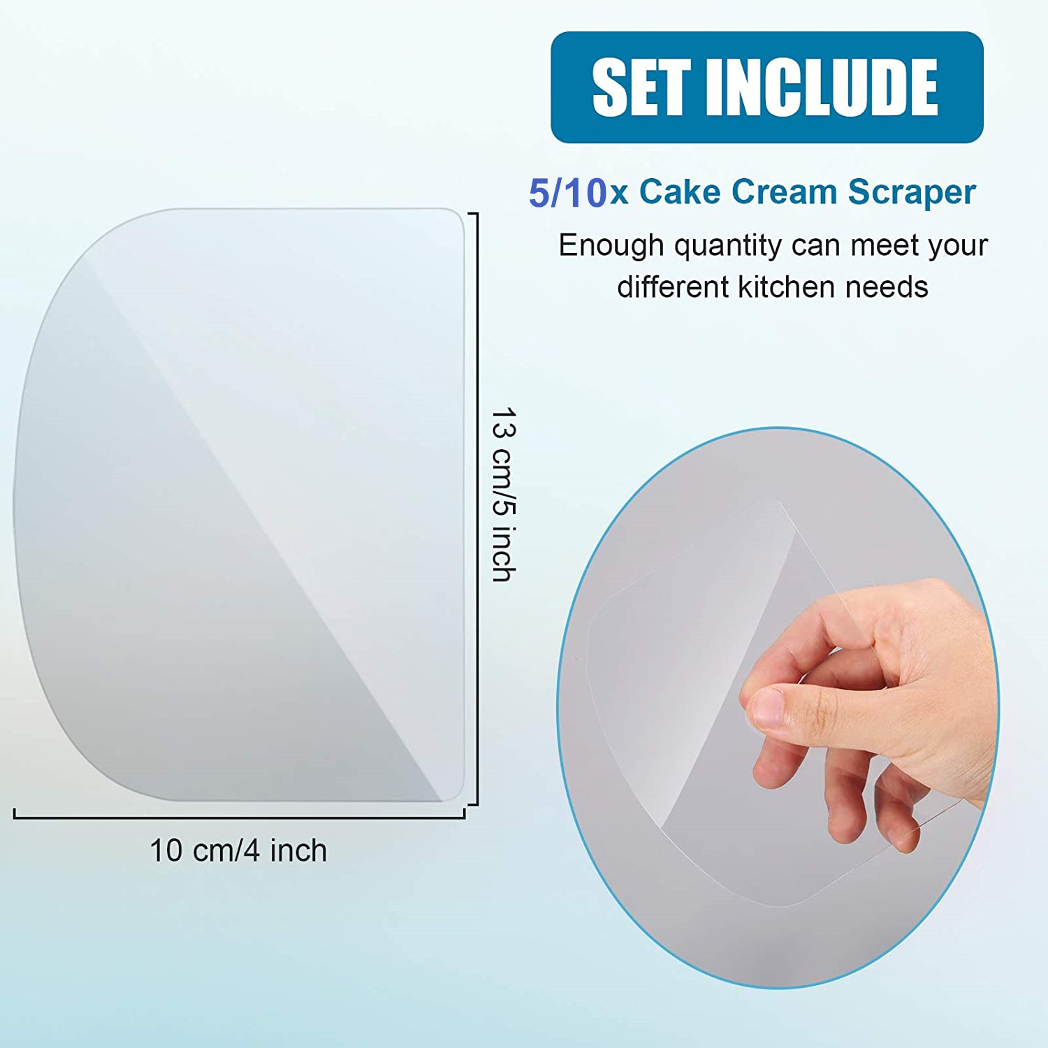 DIY Plastic Cake Soft Scraper  - Cake Decorating Turntable のレビューと価格
