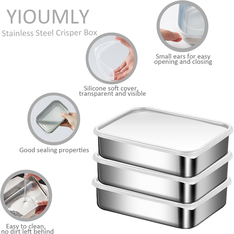 Stainless Steel Containers for - Food Storage Containers のレビューと価格