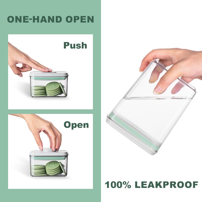 Ankou 3Pcs 1.2L Pop Airtight F - Food Storage Containers のレビューと価格