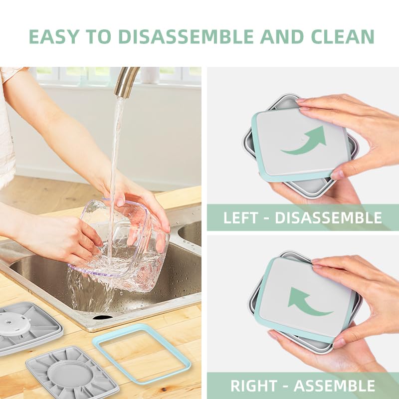 Ankou 3Pcs 1.2L Pop Airtight F - Food Storage Containers のレビューと価格