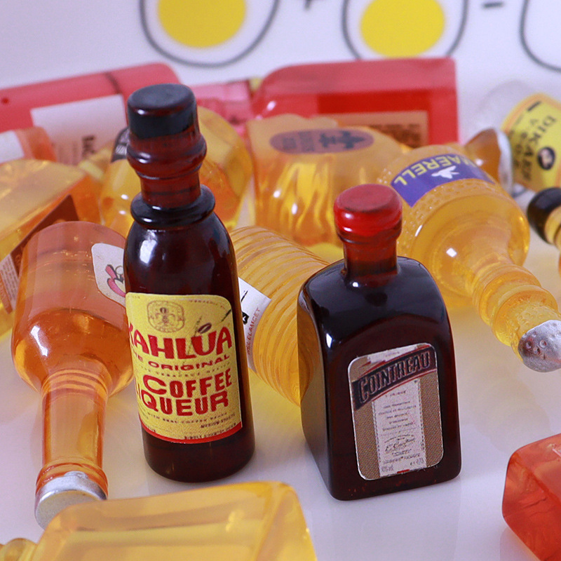 10pcs Miniature Dollhouse Bott - Kitchen Gadgets For Kids のレビューと価格