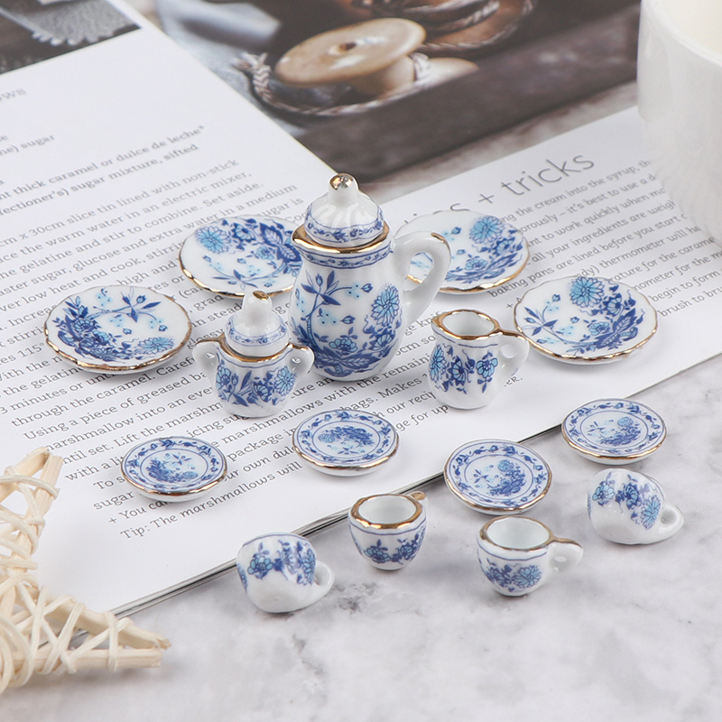 15Pcs 1:12 Miniature Porcelain - Kitchen Gadgets For Kids のレビューと価格