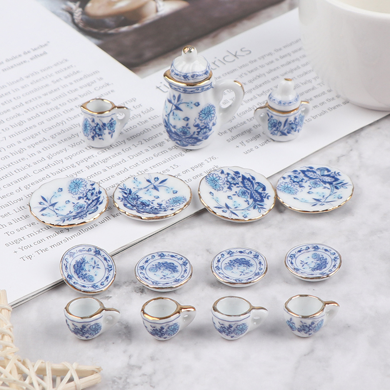 15Pcs 1:12 Miniature Porcelain - Kitchen Gadgets For Kids のレビューと価格