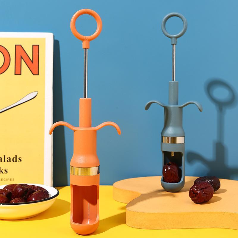 One-Second Cherry Pitter Stain - Kitchen Gadgets & Toys のレビューと価格