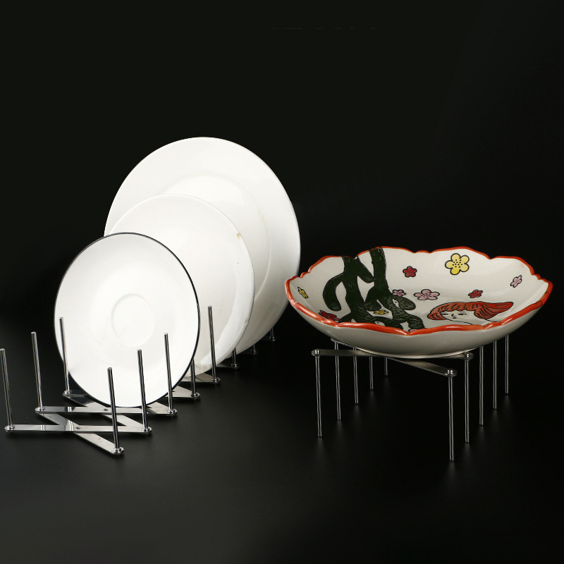 1pc Stainless Steel Dish Rack  - Kitchen Gadgets Holder のレビューと価格