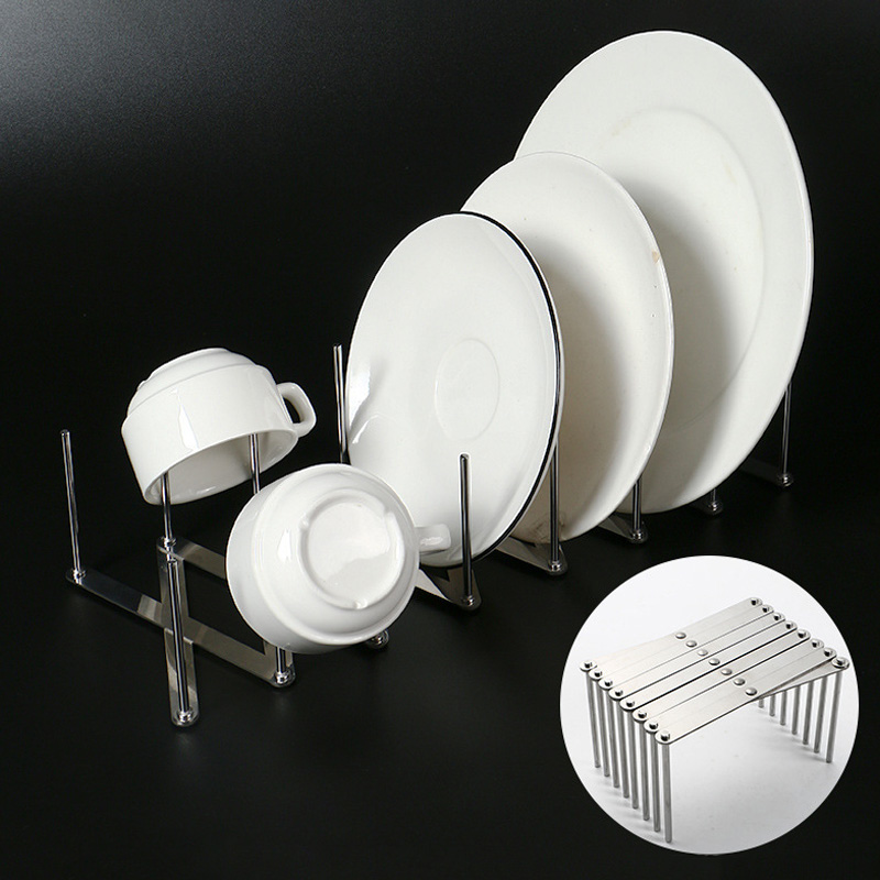 1pc Stainless Steel Dish Rack  - Kitchen Gadgets Holder のレビューと価格