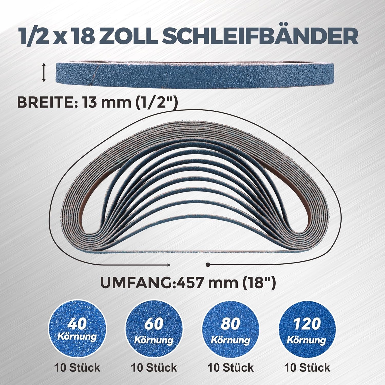 1/2 x 18 inch Zirconia Sanding - Knife Sharpener のレビューと価格