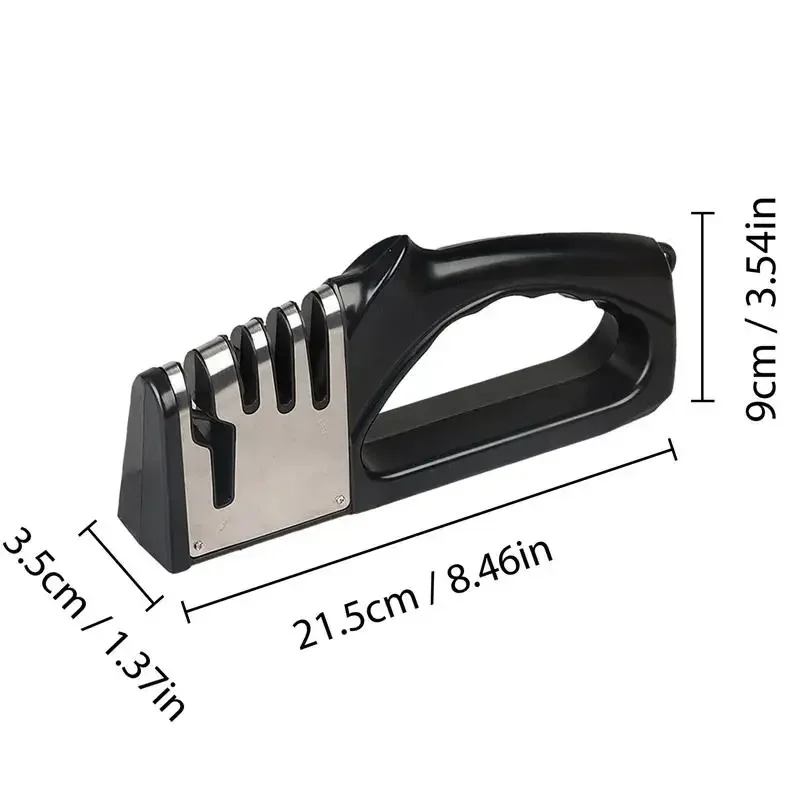 Kitchen 4 Segment Knife Sharpe - Knife Sharpener のレビューと価格