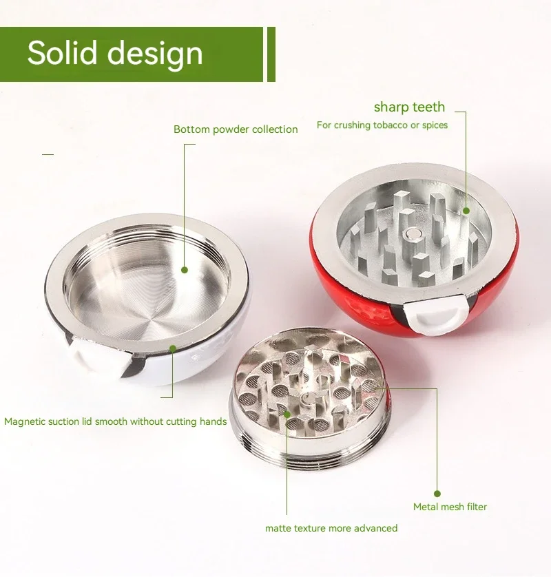 Cute Grinder For Smoke 3 Layer - Kitchen Gadgets In Japan のレビューと価格