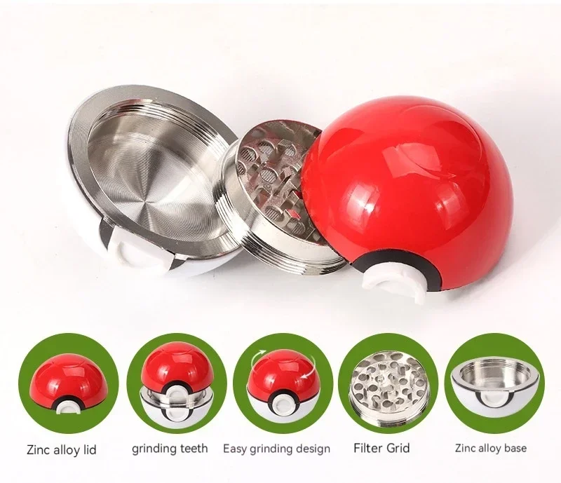 Cute Grinder For Smoke 3 Layer - Kitchen Gadgets In Japan のレビューと価格