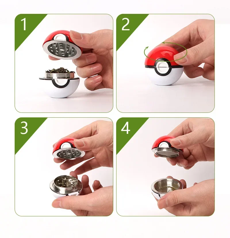 Cute Grinder For Smoke 3 Layer - Kitchen Gadgets In Japan のレビューと価格