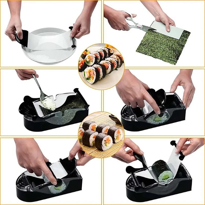 Magic Rice Mold Sushi Maker Ro - Kitchen Gadgets Japanese のレビューと価格