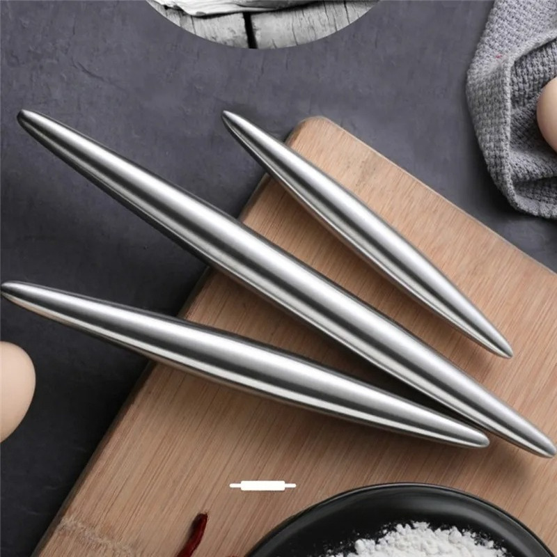 1Pc Stainless Steel Rolling Pi - Kitchen Gadgets Dumpling Maker のレビューと価格