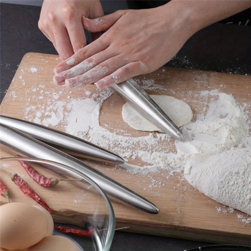 1Pc Stainless Steel Rolling Pi - Kitchen Gadgets Dumpling Maker のレビューと価格