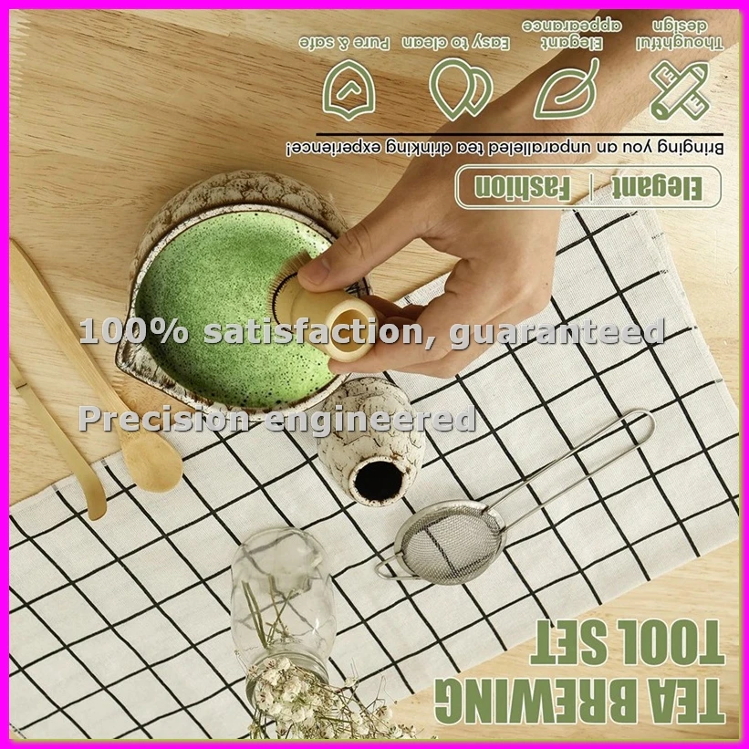6 Pcs Matcha Whisk Set Elegant - Kitchen Gadgets Japanese のレビューと価格