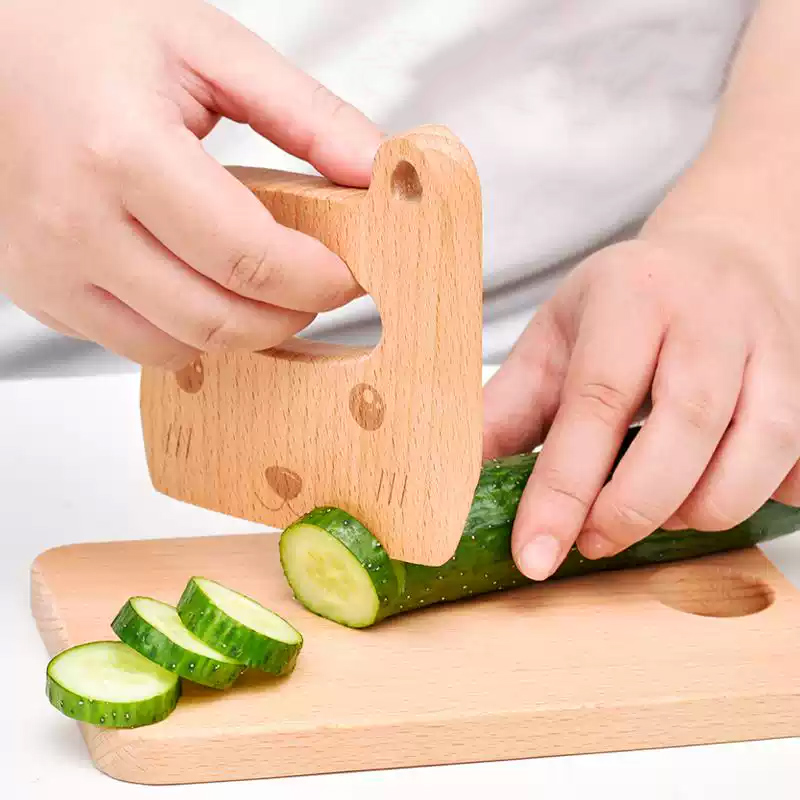 Wooden Kids Knife for Cooking  - Kitchen Gadgets For Kids のレビューと価格
