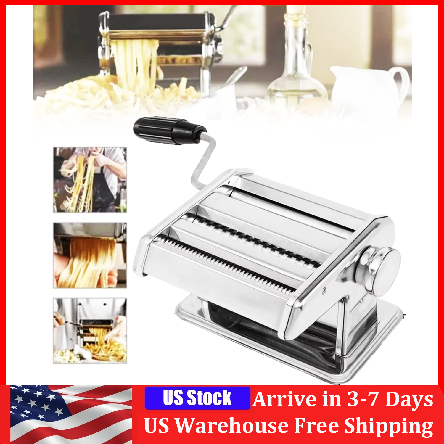 Pasta Maker Machine Stainless  - Kitchen Gadgets Dumpling Maker のレビューと価格