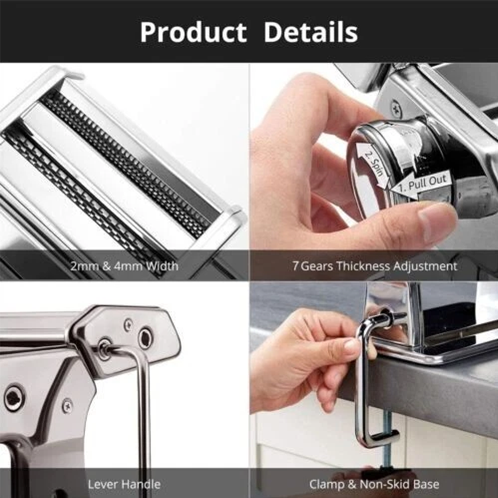 Pasta Maker Machine Stainless  - Kitchen Gadgets Dumpling Maker のレビューと価格