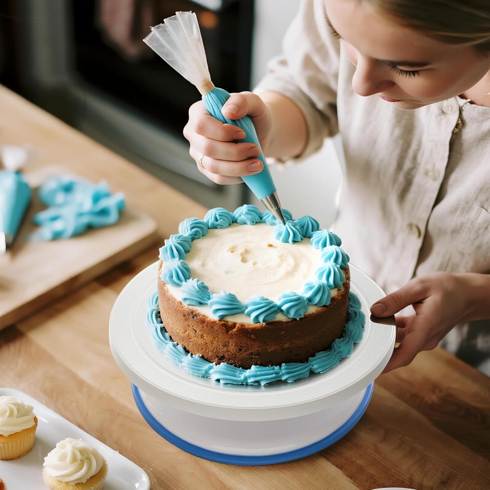 82Pcs Cake Decorating Kit with - Cake Decorating Turntable のレビューと価格