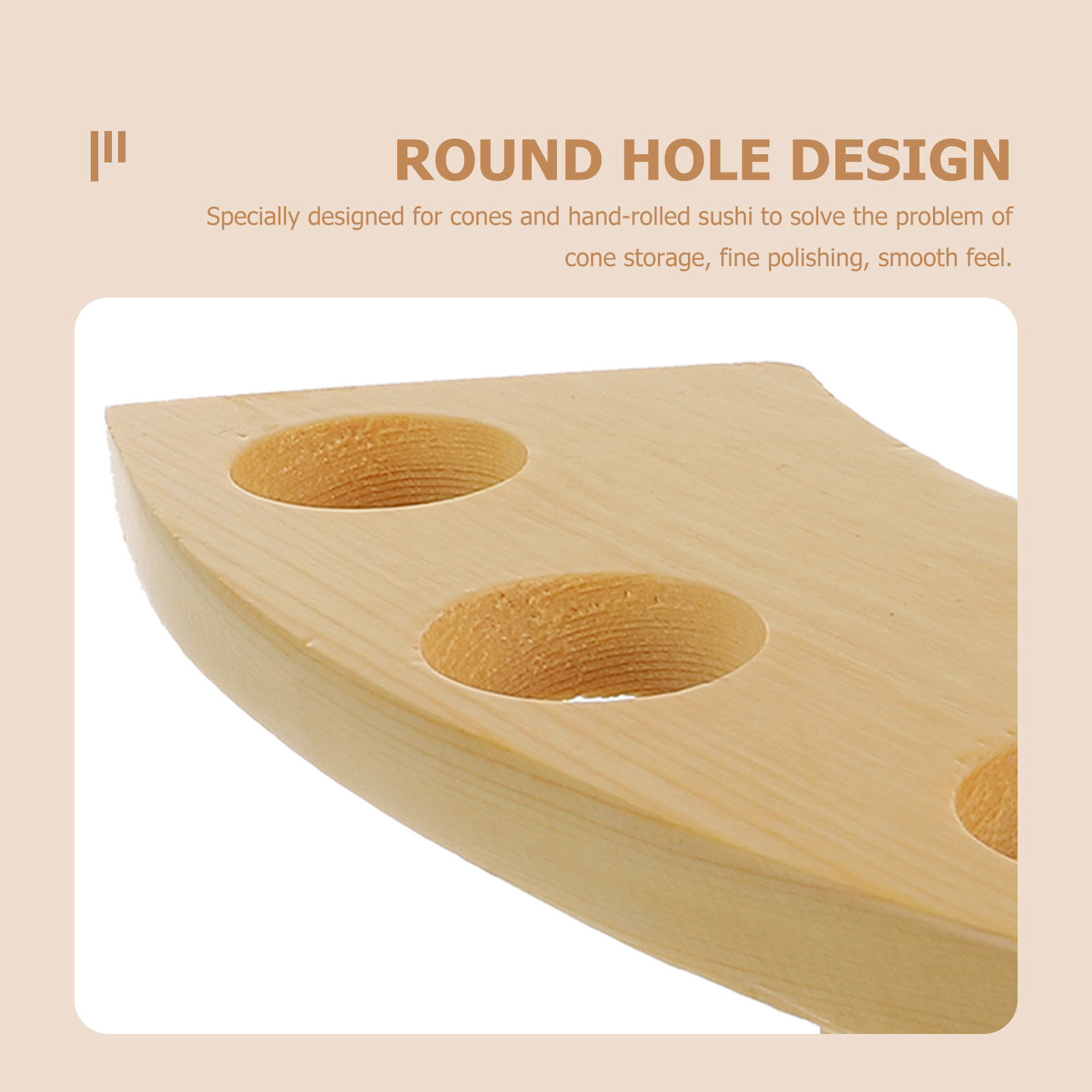 Premium Solid Wood Cone Stand  - Kitchen Gadgets Essential のレビューと価格