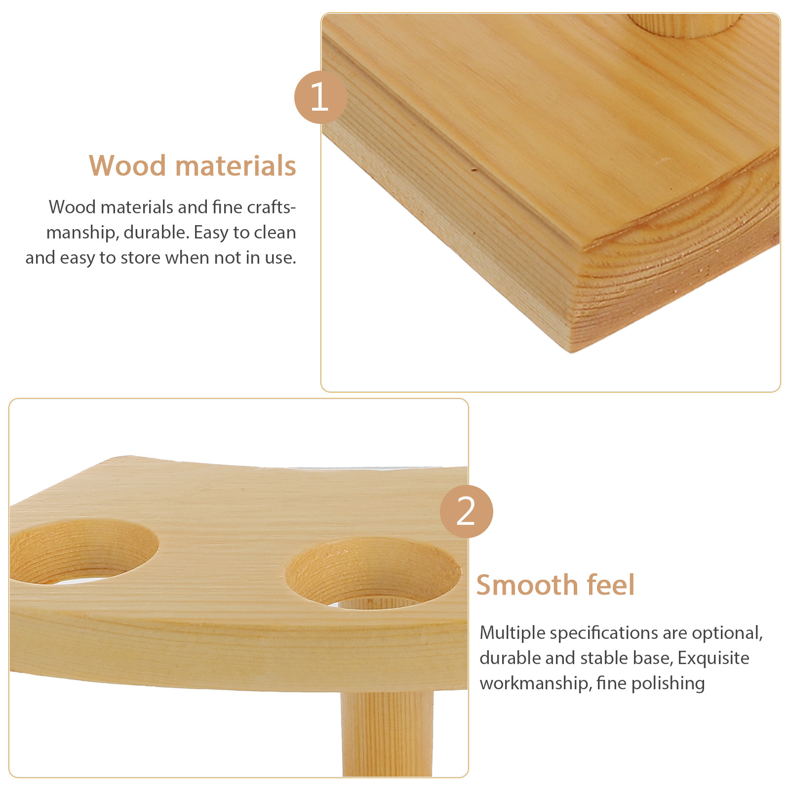 Premium Solid Wood Cone Stand  - Kitchen Gadgets Essential のレビューと価格