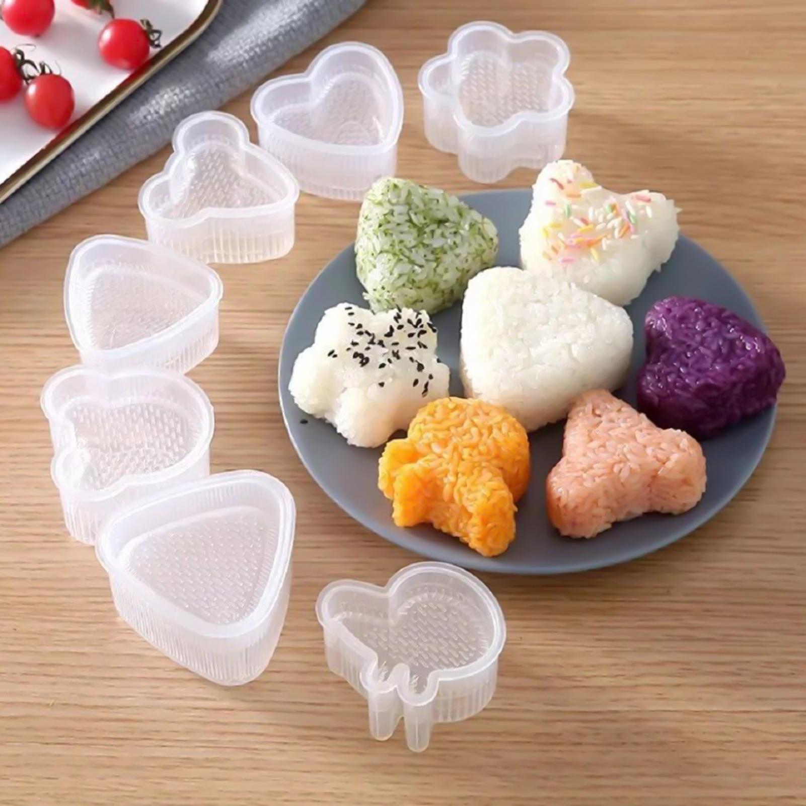 8Pcs Sushi Mold Rice Ball Mold - Kitchen Gadgets Japanese のレビューと価格