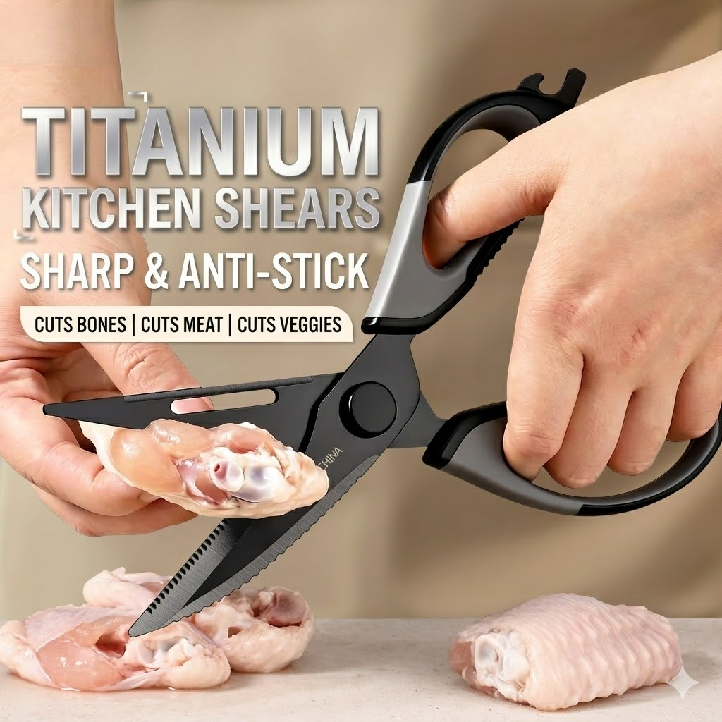 Kitchen scissors Titanium Chic - Kitchen Gadgets Best のレビューと価格