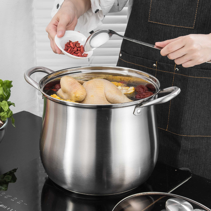 1pc Large Stainless Steel Stoc - Kitchen Gadgets Essential のレビューと価格