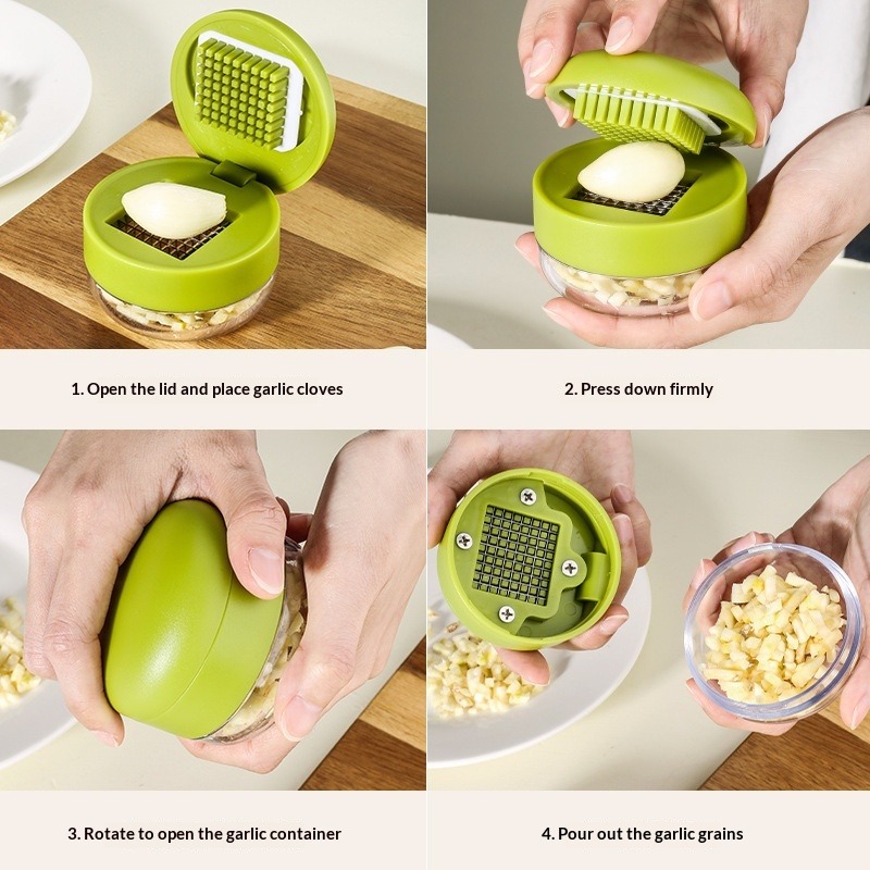1-Piece Garlic Chopper Manual  - Kitchen Gadgets Essential のレビューと価格