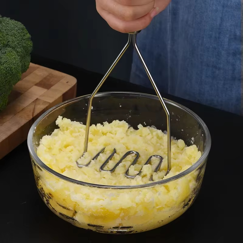 Stainless Steel Potato Masher  - Kitchen Gadgets For Kids のレビューと価格