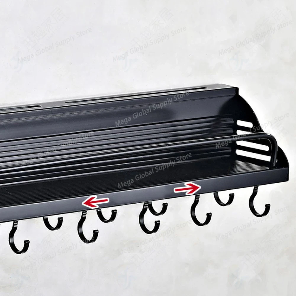Black Spice Rack Organizer Sea - Kitchen Gadgets Holder のレビューと価格