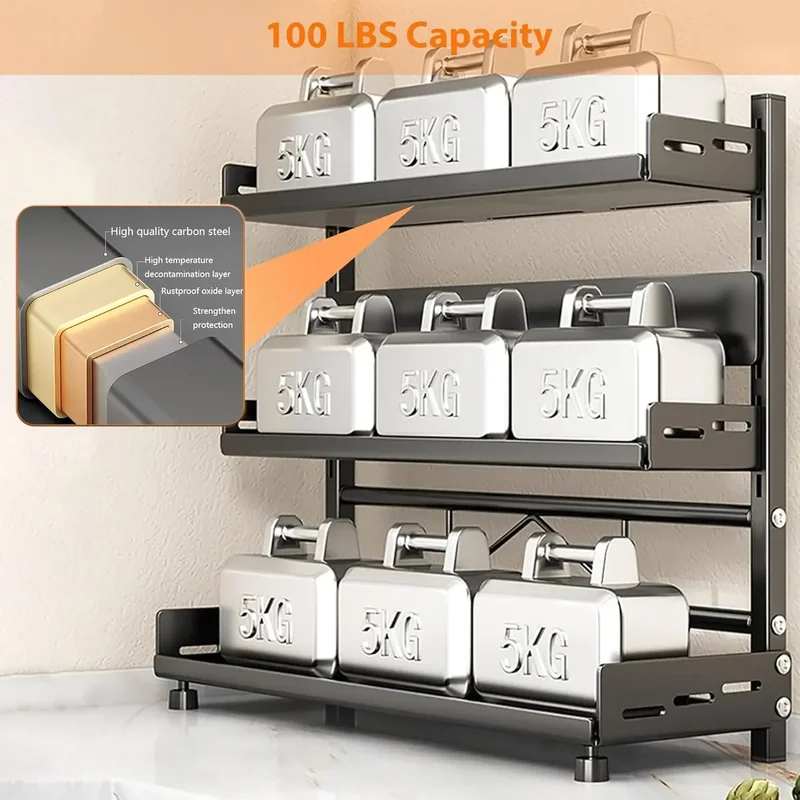 3-Tier Spice Storage Rack for  - Kitchen Gadgets Holder のレビューと価格