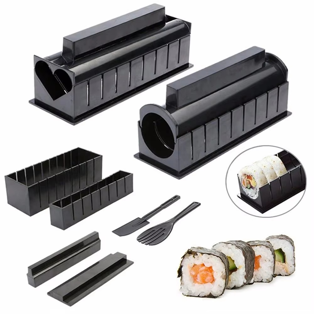 3/10pcs Set Japanese Sushi Mak - Kitchen Gadgets Japanese のレビューと価格