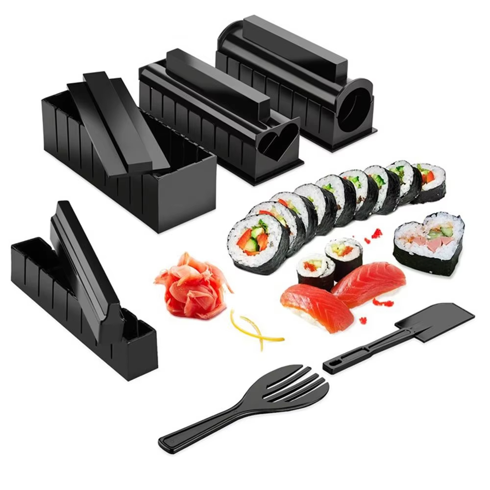 3/10pcs Set Japanese Sushi Mak - Kitchen Gadgets Japanese のレビューと価格